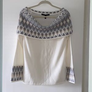 WHBM Off The Shoulder Sweater Size Large